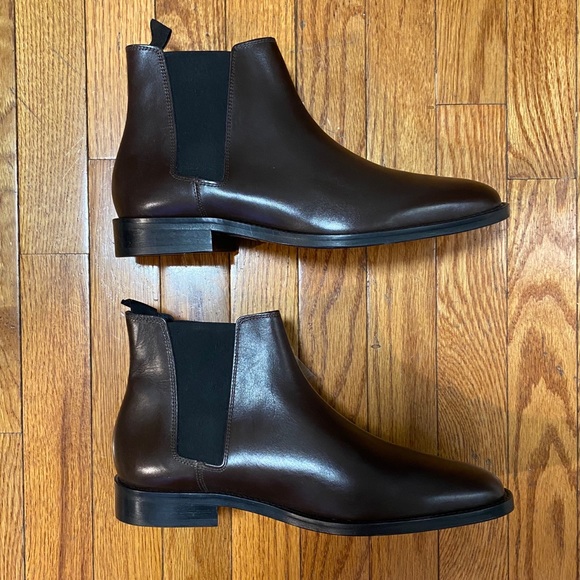 sandro leather boots